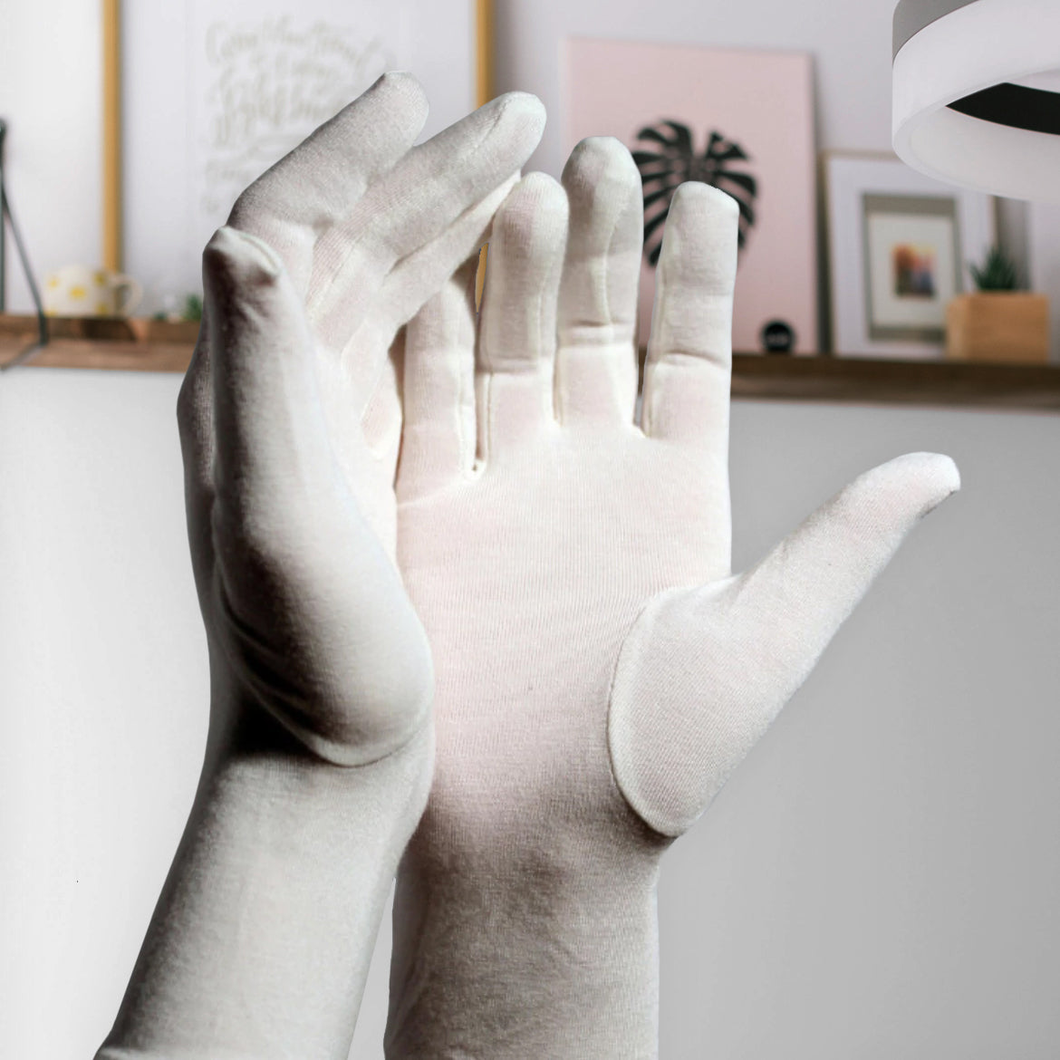Eczema Bamboo Gloves, Relief for Eczema, Psoriasis, Dry Skin, Baby ...